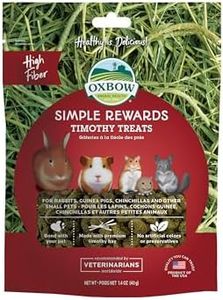 Oxbow Simple Rewards Timothy Hay Treats for Rabbits, Guinea Pigs, Chinchillas, and Small Pets