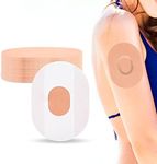 YOUSHARES Sensor Patches for Dexcom G6, 20 Packs Dexcom G6 Sensor Covers Waterproof Adhesive Patches Continuous Glucose Monitor Patch Easy to Use Pre-Cut Adhesive Tape(Beige)