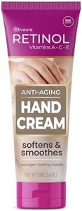 Retinol Anti-Aging Hand Cream – The Original Retinol Brand For Younger Looking Hands –Rich, Velvety Conditions & Protects Skin, Nails & Cuticles – Vitamin A Minimizes Age’s Effect on Skin