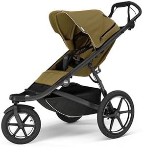 Thule Urban Glide 3 Single Child All-Terrain Stroller, Full-Suspension System, Air-Filled Tires, Upright seat with Adjustable Recline and Built-in legrest