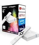 STRONG Leap-S3+ | Streaming Box Android Google TV | 4K | HDR | Dolby Vision | Dolby Atmos | Chromecast | Google Voice Assistant | Netflix | Disney + | Prime | WiFi | LAN | Bluetooth