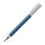 Faber-Castell Ambition Precious Blue Resin Fountain Pen – Fine Nib