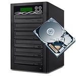 BestDuplicator® 5 Target Standalone 24X CD/DVD Duplicator SATA DVDRW + Built-in 400GB HDD Storage