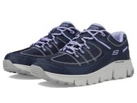 Skechers Women's, Summits at - Artists Bluff Hiking Shoe, Navy/Purple, 10