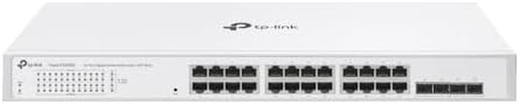 TP-Link Festa 24-Port Gigabit Smart Switch with 4 SFP Slots, Free Cloud Centralised Management, App Control, Easy Setup &Use, SMB-Lite Business-Level Quality, Fanless Design, Metal Case(Festa FS328G)