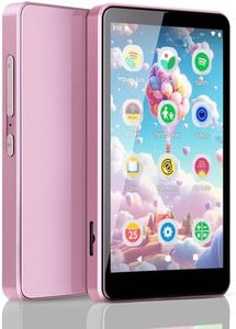 MP3 Player for Kids with Spotify, Parental Controls, Spotify Kids, Audible, Amazon Music, Libby, 4.0” IPS Kids Music Player Up to 512GB (Pink)