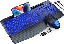 Wireless Keyboard and Mouse Backlit