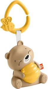 Fisher-Price ​Beary Soothing Portable Baby Sound Machine with Night Light & Customizable Timer for Newborns