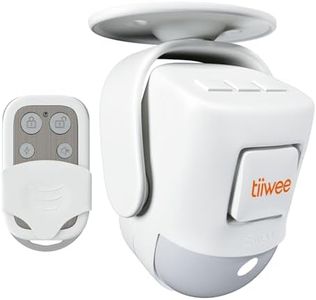 tiiwee X4 PIR Motion Sensor Alarm with Remote Control - 120 dB - Expandable - Alarm System Indoor Security Technology Burglary Protection