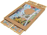 Bits and Pieces Puzzle Board with D