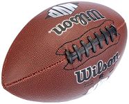 Wilson American Football, Recreational, Standard Size, MVP OFFICIAL, Brown, WTF1411XB