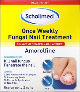 Schollmed Once Weekly Fungal Nail Treatment with Amorolfine, 2.5ml