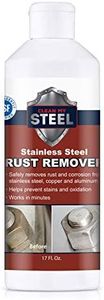 CLEAN MY STEEL Stainless Steel Cleaner and Rust Remover Restores Stainless Steel to its Original Look Fast Acting And Easy To Use (17 oz)