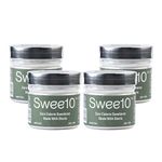 Swee10 Natural Stevia Sweetner |Sugar Free | Non-GMO | Zero Calorie Sugar Substitute-100g-Jar (Pack of 4)