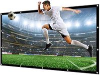 300 Inches16:9 Projector Screen Large Outdoor Portable Movies Screen Canvas Material Folded Easy to Carry