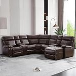 Olodumare Leather Sectional Sofa wi