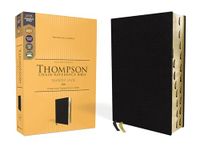 Kjv, Thompson Chain-Reference Bible, Handy Size, European Bonded Leather, Black, Red Letter, Thumb Indexed, Comfort Print