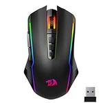 Redragon Wireless Gaming Mouse, Tri