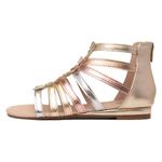 Lilley Imelda Kids Metallic Multi Gladiator Sandal - Size 13 Child UK - Multicolour