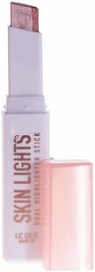 LE DUE - Iluminador en Stick | Skin Lights | 02 Copper | Destello instantáneo y radiante que durará todo el día | Brillo Suave y Natural | Iluminador en barra con doble tono