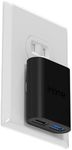 iHome 2 Port USB Wall Charger: AC Pro Multiport USB Charger, USB Plug Adapter & Phone Charging Block, Double USB Wall Plug, Flat 2 Port USB Charger & USB Wall Adapter