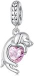 Dog Charm 925 Sterling Silver Cat C