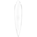 Moose Longboard Deck 9" x 46" Concave Cut Out Pintail White