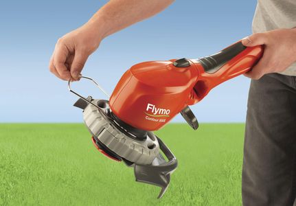 Flymo Contour 500E Electric Grass Trimmer & Edger – 500W, 25cm, Orange