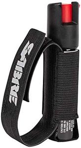 SABRE Runner Pepper Gel, Maximum Police Strength OC Spray, Reflective Hand Strap for Easy Carry & Quick Access, 0.67 fl oz, Secure & Easy to Use Safety, Optional Clip-On Alarm & LED Armband Combos