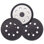 3PCS 5" 8-Hole Sander Replacement Pads for D26451, D26453, DW6423, DW421, DW422, DW423, Orbital Sander Pad Metal Backing Compatible with Porter Cable 390K, 382, 343k