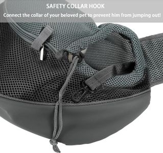 Pet Sling Carrier Bag – Hands-Free Small Dog & Cat Travel Tote