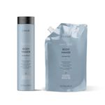 Lakme Teknia Body Maker Shampoo and Refill Bundle | Volumizing Shampoo for Fine Hair | Vegan, Paraben-free Hair Thickening Shampoo (300+600 ml)