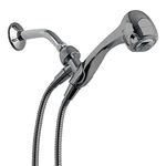 Niagara Conservation N2945BN Earth Massage Spa 3-Spray 1.5 GPM Hand Brushed Nickel Handheld Shower,