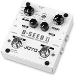 JOYO D-SEED-II Multi Stereo Delay Pedal 8 Delay Modes Features "Looper" and "Favorite" Function Dual Channel Effect Pedal for Electric Guitar