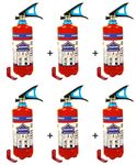 ECO FIRE ABC Powder Type Fires Extinguisher (2 kg) - Pack of 6