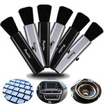 6 Pieces Portable Laptop Cleaning Brush Electronic Cleaning Brush Swipe Computer Brush for Laptops Keyboard Mobile Phones Cameras Digital Products Car Interior Detailing Home and Office Items