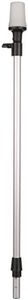 attwood 5610-48-7 Telescoping Pole Light, All-Around Light, Height-Adjustable 26-42 inches, 2 Mile 360-Degree Visibility, One Size