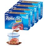 Ziploc Freezer Bags with Grip 'n Seal Technology, Volume Approx. 1 Litre