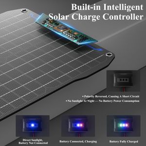 Voltset 30W Solar Car Battery Charger – Portable Trickle Charger