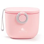 Termichy Formula Dispenser, Portable Formula Container with Scoop and Carry Handle for Travel, 500ml (Pink)