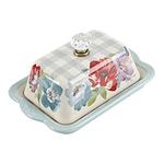 The Pioneer Woman Sweet Romance Blossoms Double Butter Dish