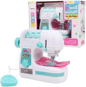 Sewing Machine Toy for Kids, DIY Mini Sewing Machine, Craft Small Boys and Girls for Kids over 4 Years Old Birthday Gifts Christmas Gifts