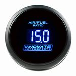 Innovate Motorsports 3795 DB Blue Complete Wideband Gauge Kit (2 1/16 52mm) with LC-1, O2 Sensor, Bung and Plug