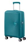 American Tourister Soundbox - Spinner S Expandable Carry-On Luggage, 55 cm, 41 L, Green (Jade Green)