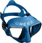 Cressi Atom, Blue Metal/Black, Clear Lens