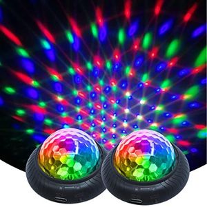 kismee Disco Party Light Night Light 2 in 1 Flashes with Music Sound Activated Multicolor Disco Ball Rechargeable Battery Operated Mini Disco Ball Suitable for Indoors/Outdoors…