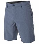 O'NEILL Men's Locked Quick Dry Stretch Hybrid Boardshort Flat Front Shorts, Ocean, 42