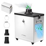 xTool Smoke Purifier for M1 Laser Engraver and Laserbox, Upgraded 3 Layer Filter System, 99.97% Purification Rate, Fume Extractor for Laser Cutter and Engraver Machine, 55dB Quiet, 16.54"x9.84"x16.14"