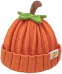 Winter Thick Knitted Beanie Hat for Infant Kids Toddler Boys Girls Soft Warm Cute Christmas Pumpkin Cap