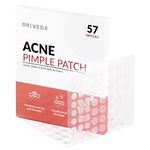 PRIVEDA Acne Pimple Patch 57 Units Hydrocolloid Made in Korea 3 Sizes 8mm 10mm 12mm Waterproof Sheet